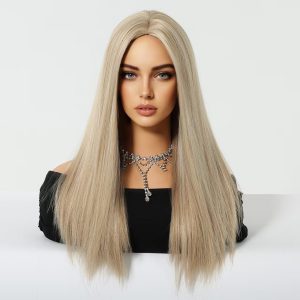 23 Inch Glueless Body Wave Wig – Pre-Plucked Hairline, Elastic Rose Net