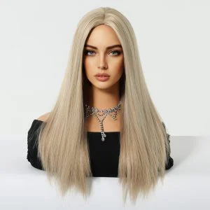 23 Inch Glueless Body Wave Wig – Pre-Plucked Hairline, Elastic Rose Net