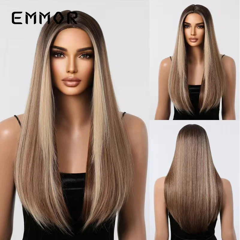 23 Inch Glueless Body Wave Wig – Pre-plucked Hairline, Elastic Rose Net - 图片 11