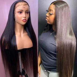 The Pro-Matte Straight Wig – 100% No-Shine, Realistic Long Hair in Minutes